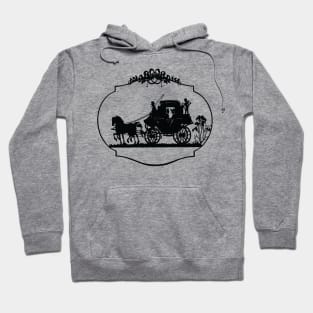 HORSE AND CARRIAGE POP Art Hoodie